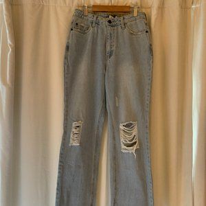 Avec Les Filles Distressed Jeans - NWT